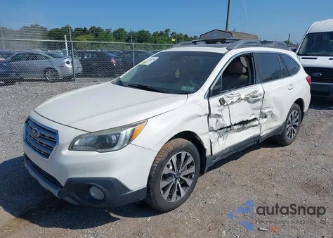 2017 Subaru Outback 2.5I Limited из США, поврежденный, VIN 4S4BSANC5H3333814